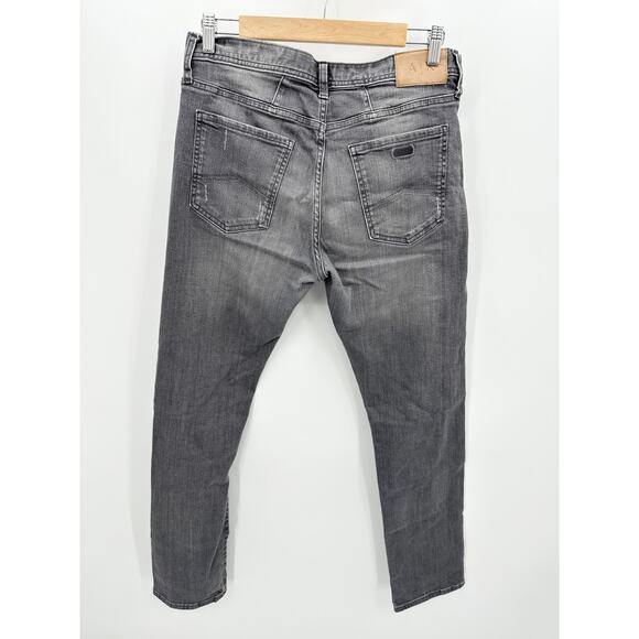 Armani Exchange J13 Slim Fit Stretch Grey Wash Cotton Blend Jeans Men's Size 32 - Picture 2 of 9